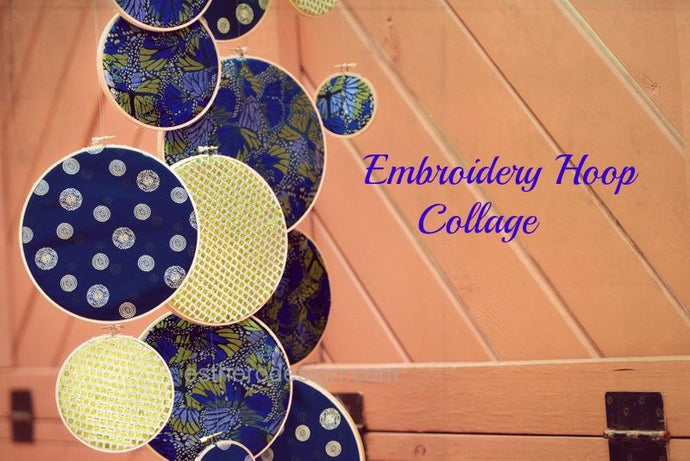 Embroidery Hoop Sukkot Decor-3 Ways