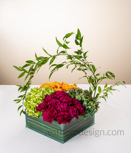 Basket Flower Centerpiece