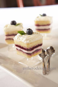 Blueberry Custard Trifle