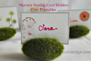 Place Cards for Shavout: Free Printable