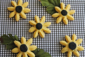 Sunflower cookies