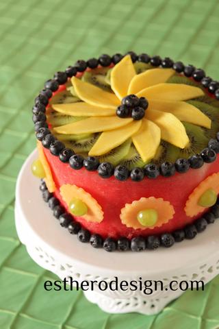 Buy Fruit Cake Watermelo Medium ⋆ in Frutidetails.com