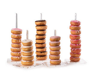 Clear Acrylic Donut Stands